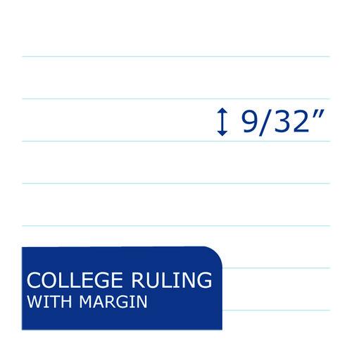 Image of Roaring Spring® 11323 Studio Series Notebook, 1-Subject, Medium/College Rule, Randomly Assorted Cover Color, (70) 11 x 9 Sheets