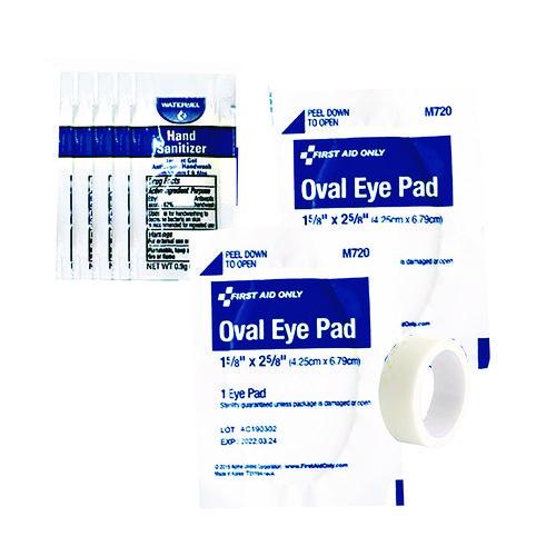 Image of First Aid Only 91168 Eye Care Treatment Pack, 10 Pieces, Resealable Plastic Bag