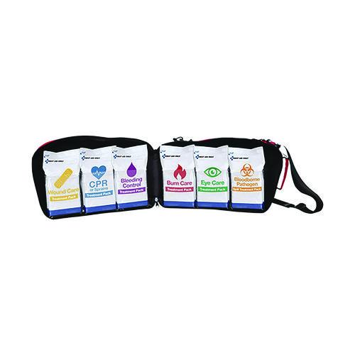 Image of First Aid Only 91170-001 224-Piece Emergency Response Bag, 224-Piece, Fabric Case