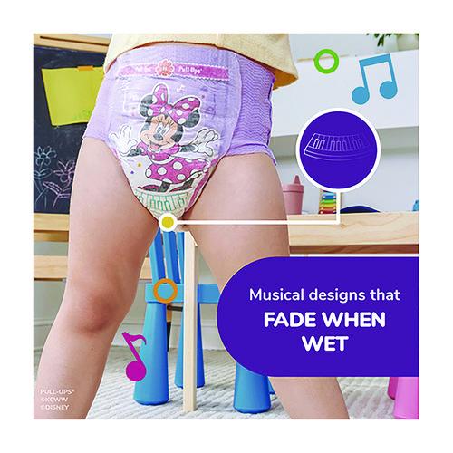 Image of Huggies® 45268/54089 Pull-Ups Learning Designs Potty Training Pants for Girls, Size 2T-3T, 16 lbs to 34 lbs, 94/Carton