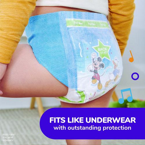 Image of HuggiesÂ® Pull-Ups Learning Designs Potty Training Pants for Boys, Size 5, 3T-4T, 32 lbs to 40 lbs, 84/Carton