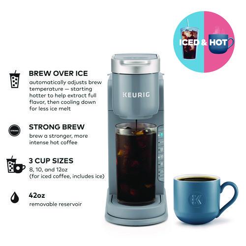 Image of Keurig® 5000371871 K-Iced Single Serve Coffee Maker, Arctic Gray