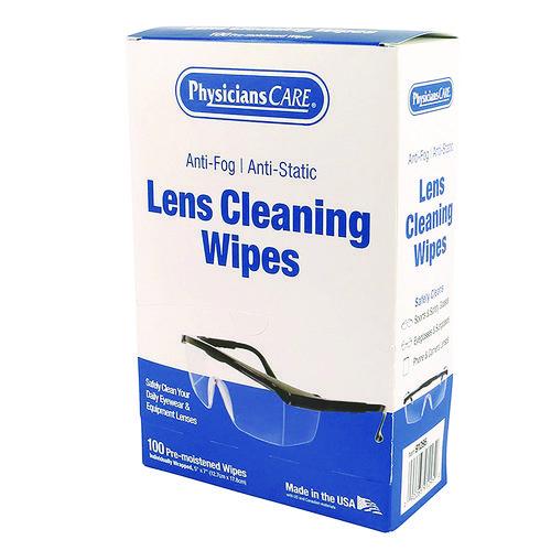 Image of PhysiciansCare® 91295 Lens Cleaning Wipe, 5 x 7, 100/Box