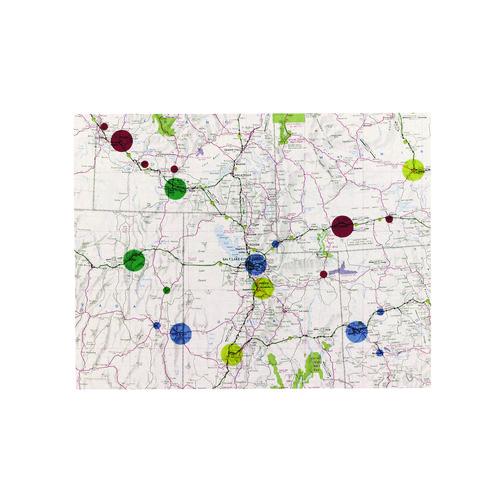 Image of Avery® 05473 Handwrite-Only Self-Adhesive "See Through" Removable Round Color Dots, 0.75" dia, Assorted, 35/Sheet, 29 Sheets/Pack, (5473)