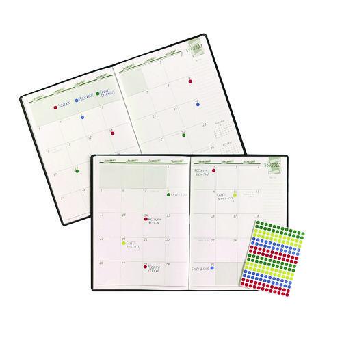 Image of Avery® 13962/5795 Handwrite Only Self-Adhesive Removable Round Color-Coding Labels, 0.25" dia, Assorted, 192/Sheet, 4 Sheets/Pack, (5795)