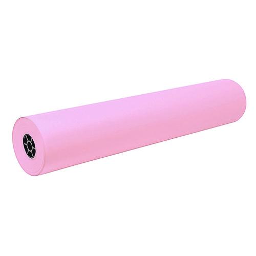Image of Pacon® P101204 Decorol Flame Retardant Art Rolls, 40 lb Cover Weight, 36 x 1,000 ft, Decoral Pink