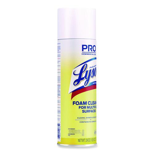 Image of Professional LYSOL® Brand 36241-02775 Disinfectant Foam Cleaner, 24 Oz Aerosol Spray