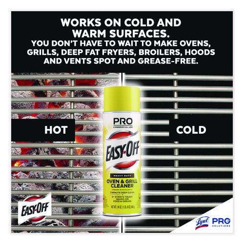 Image of Professional EASY-OFF® 62338-85261 Oven And Grill Cleaner, Unscented, 24 Oz Aerosol Spray