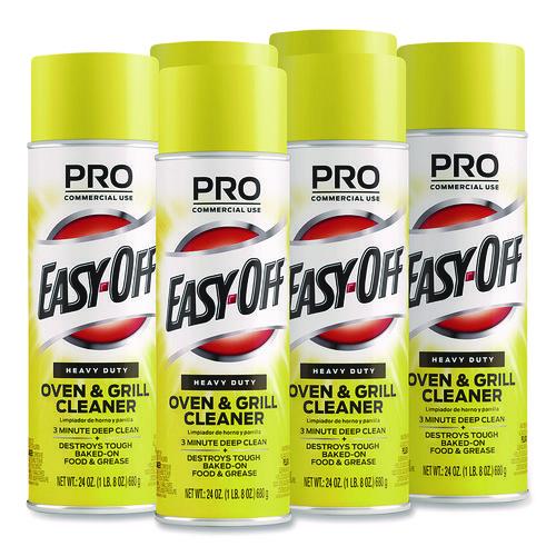 Image of Professional EASY-OFF® 62338-85261 Oven And Grill Cleaner, 24 Oz Aerosol, 6/carton