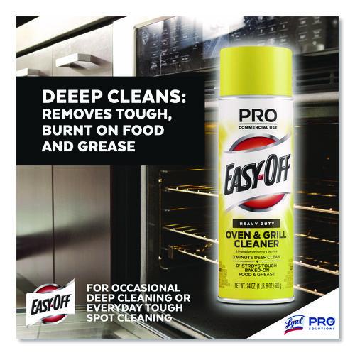 Image of Professional EASY-OFF® 62338-85261 Oven And Grill Cleaner, 24 Oz Aerosol, 6/carton