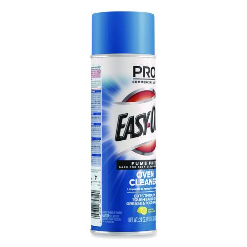 Image of Professional EASY-OFF® 62338-85260 Fume-Free Max Oven Cleaner, Foam, Lemon, 24 oz Aerosol Spray
