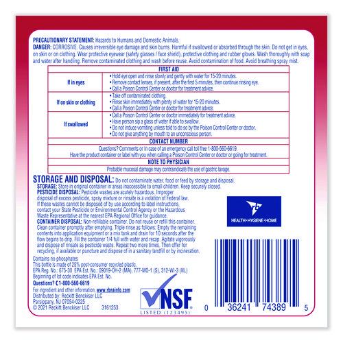 Image of Professional LYSOL® Brand 36241-74389 No Rinse Sanitizer Concentrate, 1 Gal Bottle, 4/carton