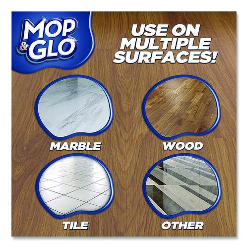 Image of Professional MOP & GLO® 36241-74297 Ready to Use Multi-Surface Floor Cleaner, Fresh Citrus Scent, 64 oz Bottle, 6/Carton