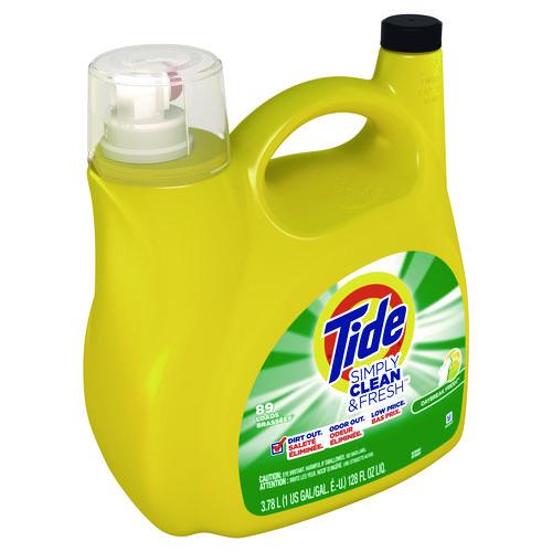 Image of Tide® 20795 Simply Clean and Fresh Laundry Detergent, Daybreak Fresh, 128 oz Bottle