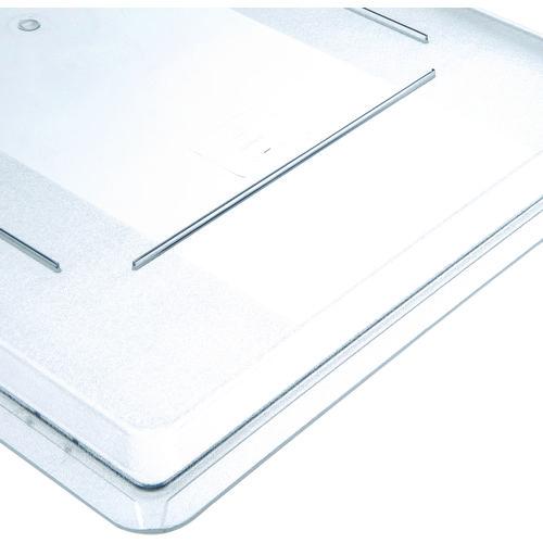 Image of Carlisle 1062707 StorPlus Polycarbonate Food Storage Container Lid, 18 x 26 x 1.28, Clear, Plastic