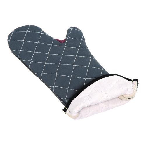 Image of San Jamar® 800FG17-BK Bestguard Oven Mitt, 17", WebGuard Plus Fabric, Black, Pair