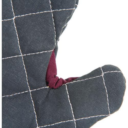 Image of San Jamar® 800FG17-BK Bestguard Oven Mitt, 17", WebGuard Plus Fabric, Black, Pair