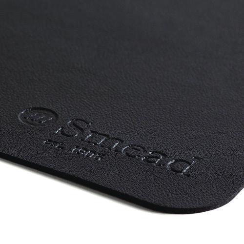 Image of Smead Vegan Leather Desk Pads, 23.6 x 13.7, Charcoal
