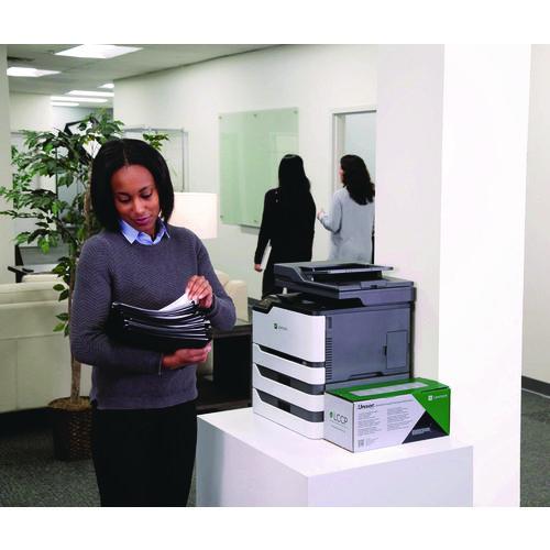 Image of Lexmark 71C1HC0 71C1HC0 Return Program Toner Cartridge, 10,500 Page-Yield, Cyan