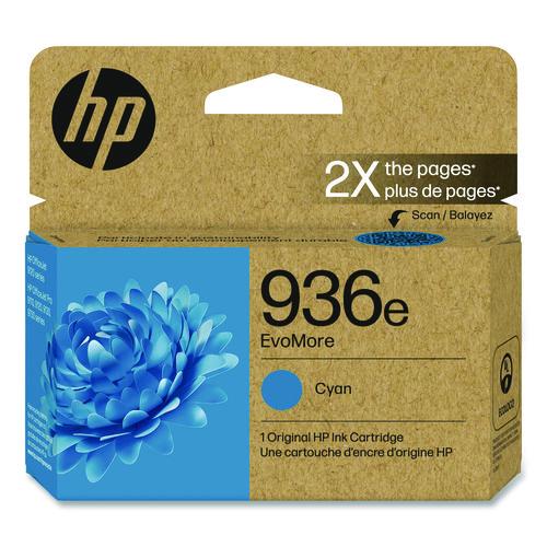 Image of HP 4S6V3LN HP 936E, (4S6V3LN) Cyan Original Ink Cartridges