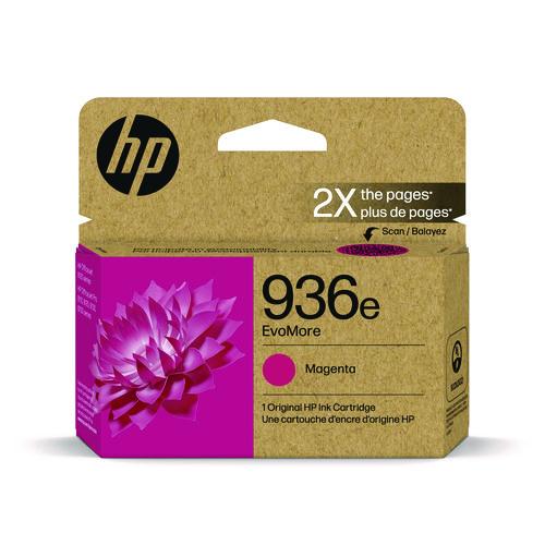 Image of HP 4S6V4LN HP 936E, (4S6V4LN) Magenta Original Ink Cartridges