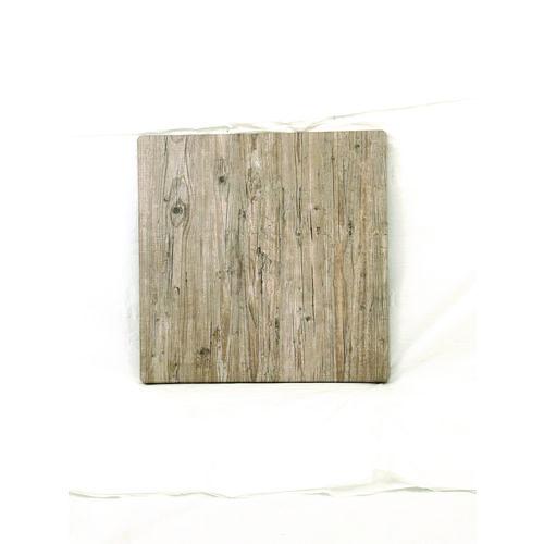 Image of JMC Furniture 106P32327 Topalit Tables, Square, 32 x 32 x 44, Washington Pine Top, Black Iron Base/Legs