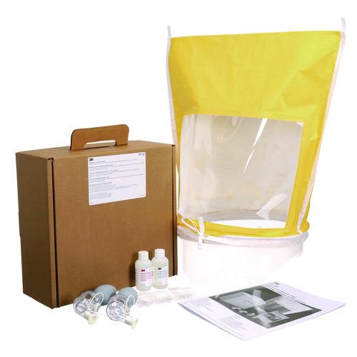 Image of 3M FT-10 Qualitative Respirator Fit and Sensitivity Test Kit, Includes Sweet-Taste Testing Solutions