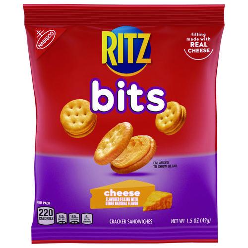 Image of Nabisco® KRF06834 Ritz Bits, Cheese, 1.5 Oz Packs, 60/carton