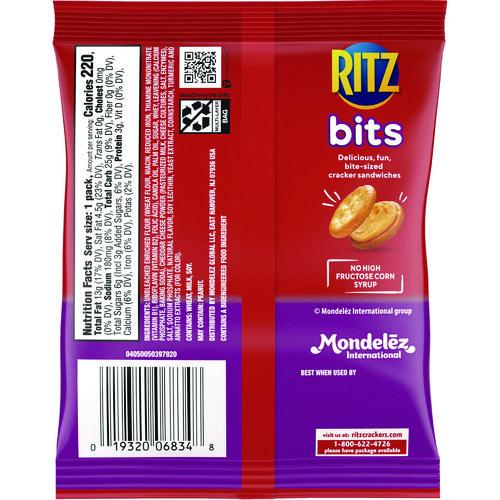 Image of Nabisco® KRF06834 Ritz Bits, Cheese, 1.5 Oz Packs, 60/carton