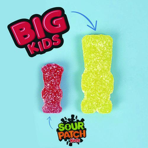 Image of Sour Patch Kids® 00 70462 43147 00 Fruit Flavored Candy, Grab-and-Go, 240 Pieces/Box