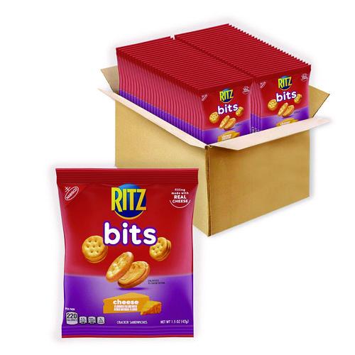 Image of Nabisco® KRF06834 Ritz Bits, Cheese, 1.5 Oz Packs, 60/carton