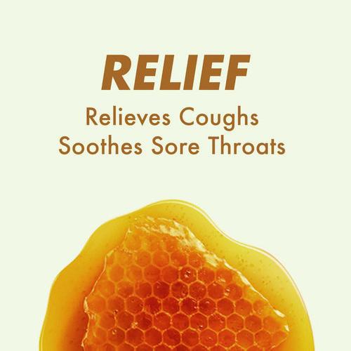 Image of HALLS 03 12546 62183 00 Triple Action Cough Drops, Honey-Lemon, 30/Bag, 12 Bags/Box