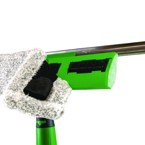 Image of Unger® UNGVEP45 VisaVersa Pro Microfiber Replacement Pad, 18", Light Gray