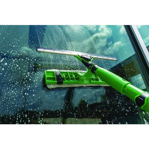 Image of Unger® UNGVEP45 VisaVersa Pro Microfiber Replacement Pad, 18", Light Gray