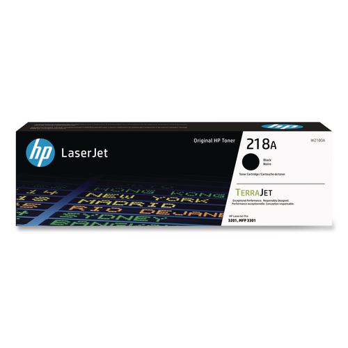 Image of HP W2180A HP 218A, (W2180A) Black Original LaserJet Toner Cartridge