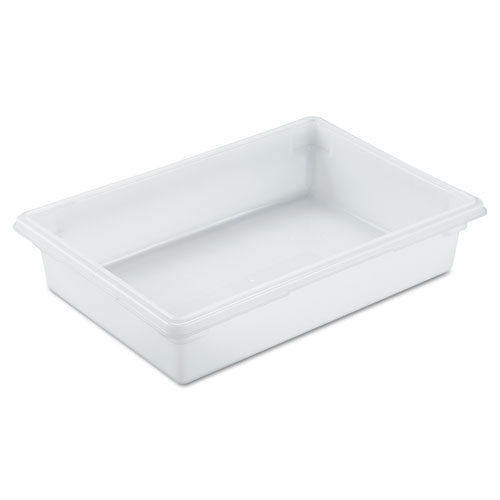 Image of Rubbermaid® Commercial FG350800WHT Food/Tote Boxes, 8.5 gal, 26 x 18 x 6, White, Plastic