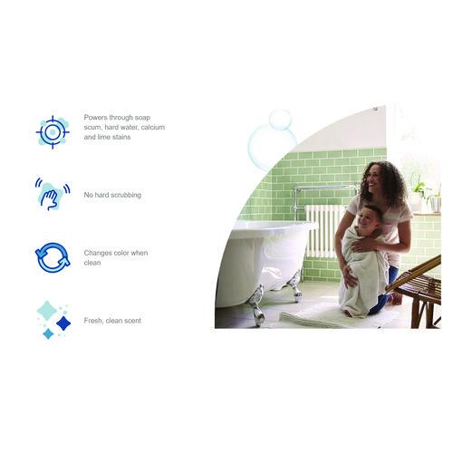 Image of Kaboom 57037-00071 Foamtastic Bathroom Cleaner, Fresh Scent, 19 Oz Spray Can