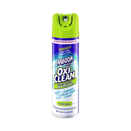 Image of Kaboom 57037-00071 Foamtastic Bathroom Cleaner, Fresh Scent, 19 Oz Spray Can, 8/carton