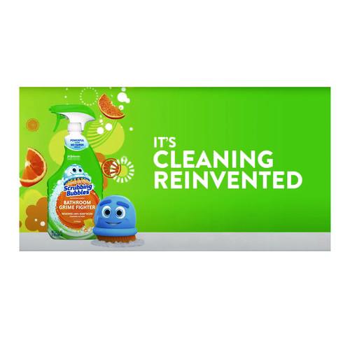 Image of Scrubbing Bubbles® 366078 Multi Surface Bathroom Cleaner, Citrus Scent, 32 Oz Spray Bottle, 8/carton