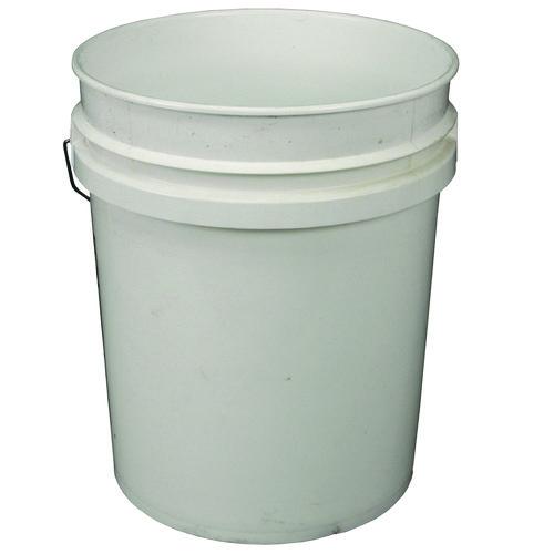Image of Impact® 5515 Utility Bucket with Lid, 5 gal, Polyethylene, White, 11.25" dia