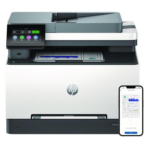 Image of HP 499Q5F#BGJ Color LaserJet Pro MFP 3301fdw, Copy/Fax/Print/Scan