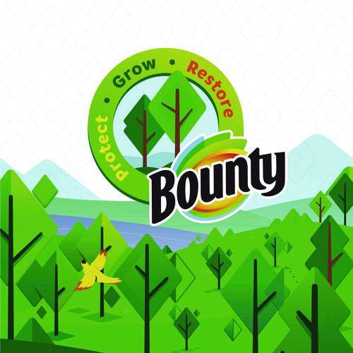Image of Bounty® 80759229 Essentials Select-A-Size Kitchen Roll Paper Towels, 2-Ply, 108 Sheets/Roll, 12 Rolls/Carton