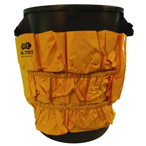 Image of Impact® 7705 Gator Caddy Vinyl Yellow Bag, Nine Compartments, 20 x 20.5, Yellow