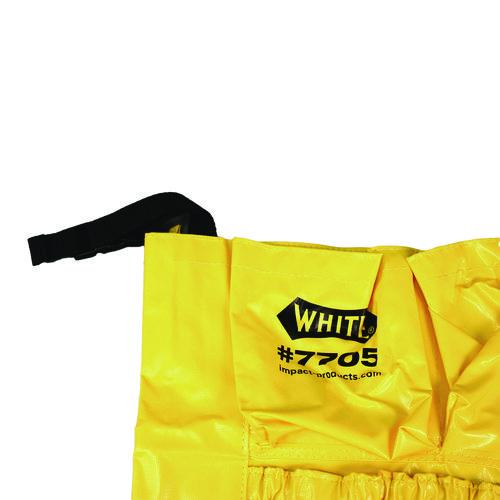 Image of Impact® 7705 Gator Caddy Vinyl Yellow Bag, Nine Compartments, 20 x 20.5, Yellow