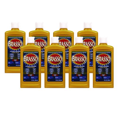 Image of BRASSO® 26600-89334 Metal Surface Polish, 8 Oz Bottle