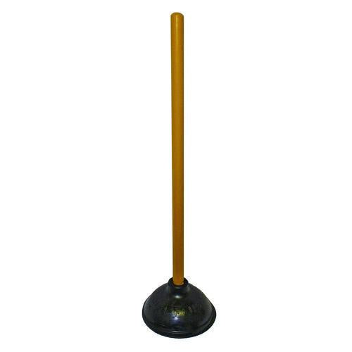 Image of Impact® 9201 Plunger, 20" Wood Handle, 6" dia, Black