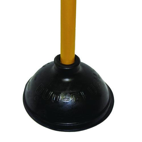 Image of Impact® 9201 Plunger, 20" Wood Handle, 6" dia, Black