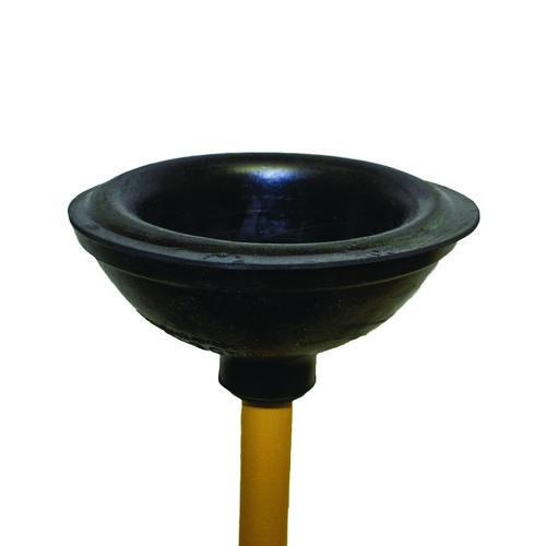 Image of Impact® 9201 Plunger, 20" Wood Handle, 6" dia, Black