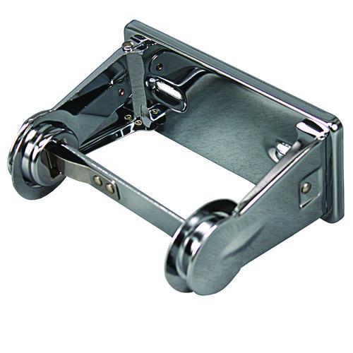 Image of Impact® 2500 Single Roll Toilet Tissue Dispenser, 6.5 X 4.5 X 2.75, Chrome, 1 Dozen