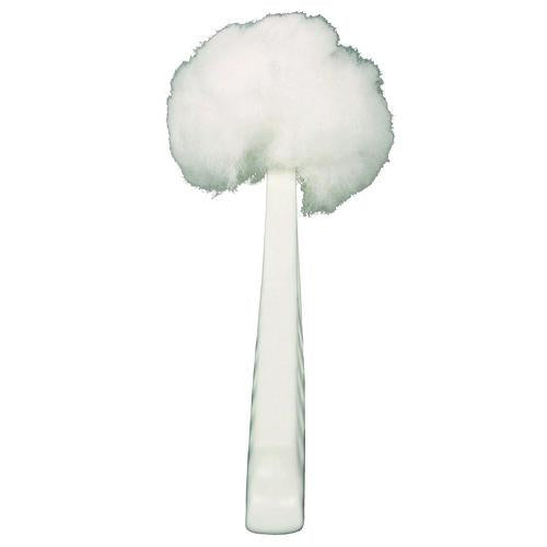 Image of Impact® 20425-91 Deluxe Toilet Bowl Mop, 10" Handle, 4.5" Mop Head, White, 25/Carton